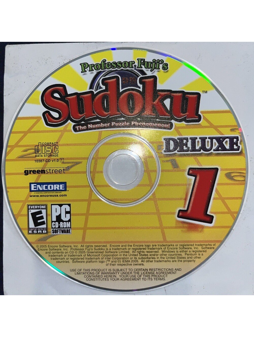 Professor Fuji's Sudoku Deluxe (PC, 2005)